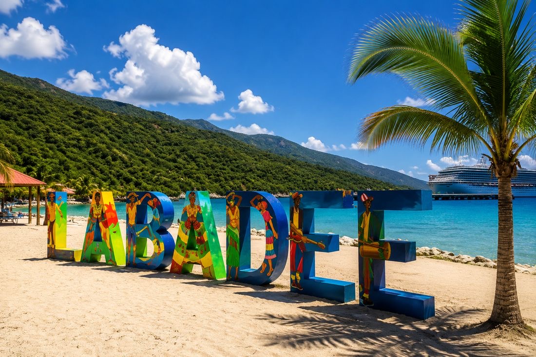 Côte de Labadie près de Cap-Haïtien dans le nord d’Haïti